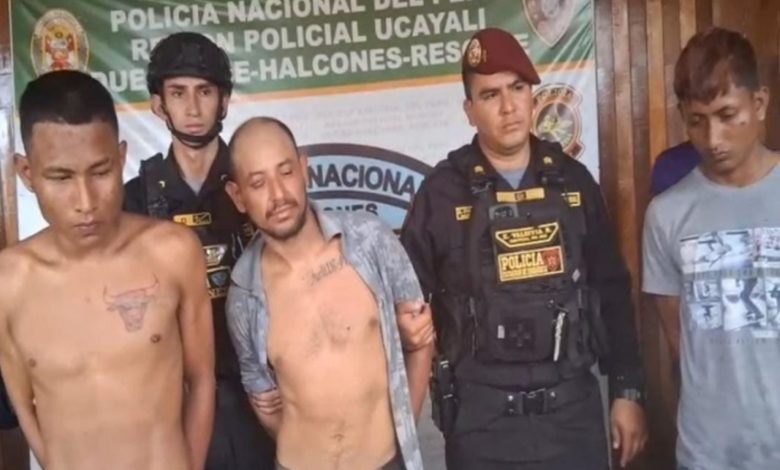 Detenidos En Pucallpa