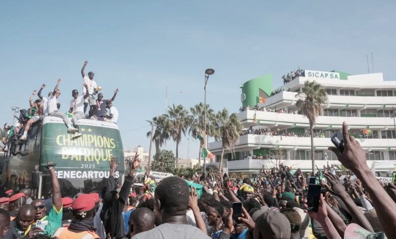 Reciben A La Seleccion De Senegal
