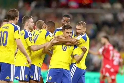 Suecia Goleo A Tunez