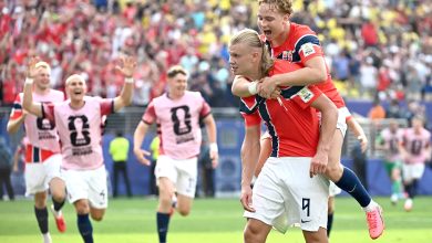 Noruega Gano Con Dos Goles De Haaland