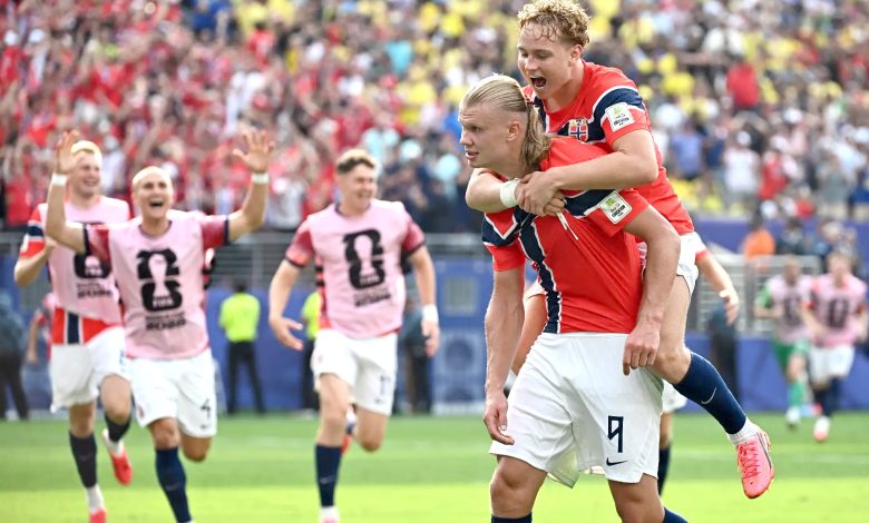 Noruega Gano Con Dos Goles De Haaland
