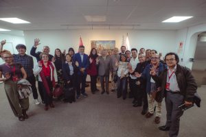 Ministro Alberto Beingolea Con Artistas