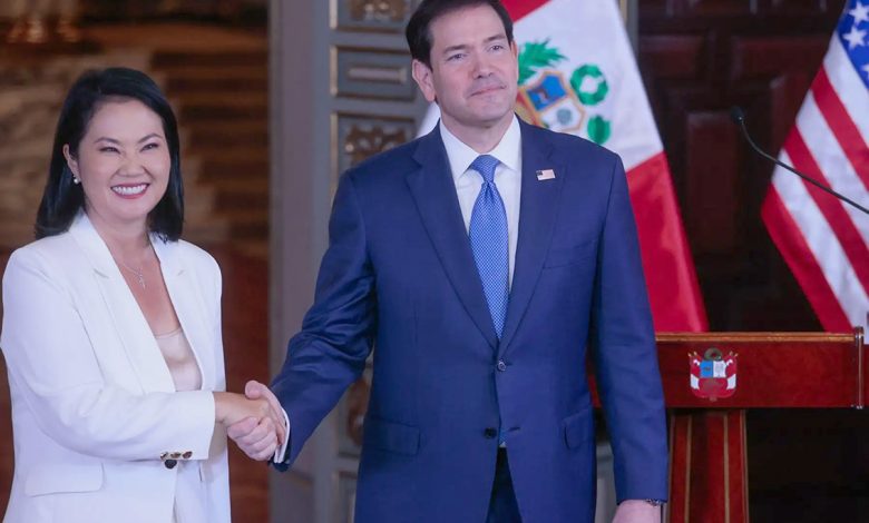 Marco Rubio Y Keiko Fujimori